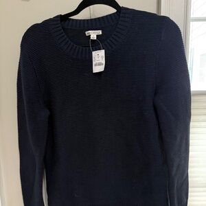 JCREW Factory Navy Sweater